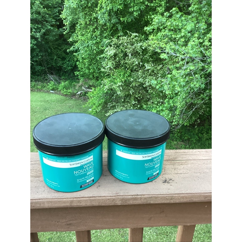 2 Pack  Carson  Wave Nouveau Super Strength Shape Release Step 1, 30 oz Each HTF